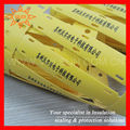 Cable/wire Yellow Marker Tags